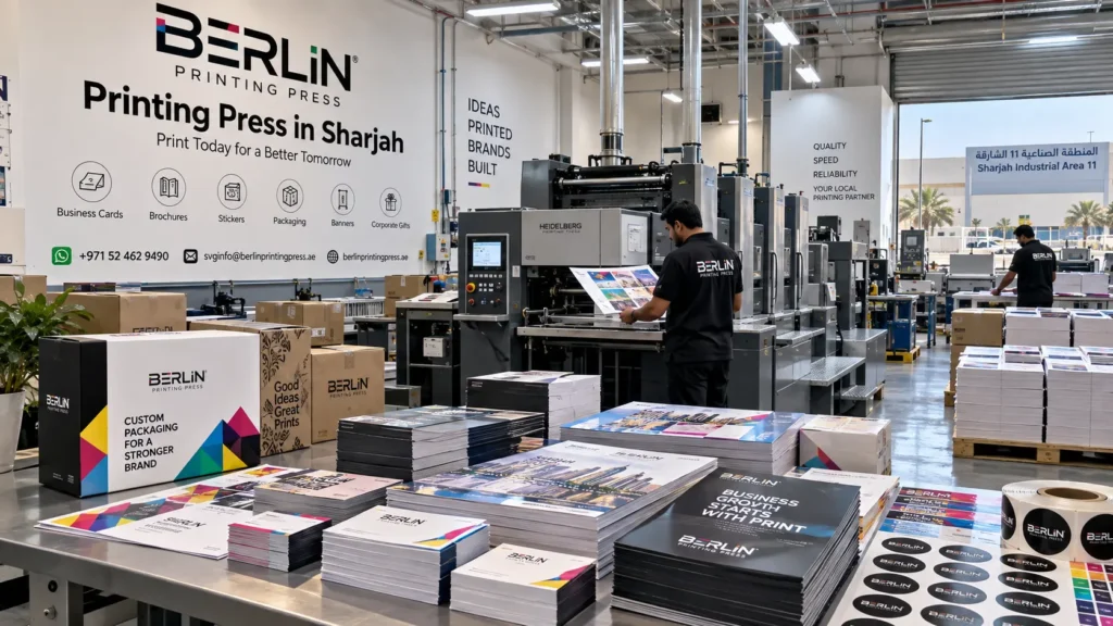 Business card printing in Sharjah