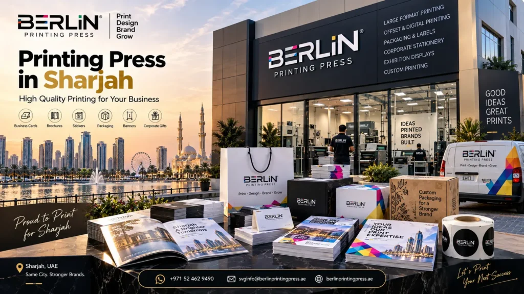 Sticker label and packaging printing Sharjah